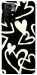 Чехол Black and white hearts для Xiaomi Poco M4 Pro 5G