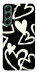Чехол Black and white hearts для Galaxy S22