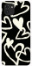 Чехол Black and white hearts для Galaxy A03