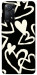 Чехол Black and white hearts для Xiaomi Redmi Note 11 Pro 5G
