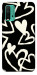 Чехол Black and white hearts для Xiaomi Redmi Note 9 4G