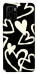 Чехол Black and white hearts для Vivo Y15s