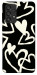 Чехол Black and white hearts для Galaxy A33 5G