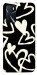 Чехол Black and white hearts для Oppo A16