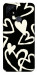 Чехол Black and white hearts для Realme C21Y