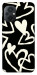 Чехол Black and white hearts для Xiaomi Poco M5