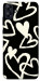 Чехол Black and white hearts для Galaxy A04e