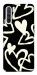 Чехол Black and white hearts для Oppo Reno 3