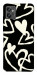 Чехол Black and white hearts для Motorola Moto G32
