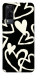 Чехол Black and white hearts для Vivo Y31