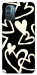 Чохол Black and white hearts для Nokia G21