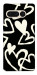 Чехол Black and white hearts для Google Pixel 7 Pro