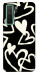 Чехол Black and white hearts для Huawei nova 7 SE