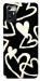 Чехол Black and white hearts для ZTE Blade V40 Vita