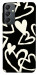Чехол Black and white hearts для Galaxy A24 4G