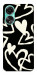 Чехол Black and white hearts для Oppo A78 4G