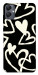 Чехол Black and white hearts для Galaxy A05