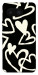 Чехол Black and white hearts для Google Pixel 8