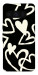Чехол Black and white hearts для Google Pixel 8 Pro