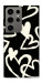 Чехол Black and white hearts для Galaxy S24 Ultra
