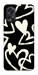 Чехол Black and white hearts для Oppo A38
