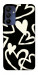 Чехол Black and white hearts для Galaxy A15