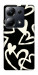 Чехол Black and white hearts для Xiaomi Poco M6