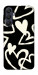 Чохол Black and white hearts для Galaxy A25 5G