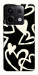 Чехол Black and white hearts для Xiaomi Redmi Note 13 Pro 4G