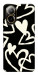 Чехол Black and white hearts для Realme C67 4G