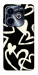 Чохол Black and white hearts для Infinix Hot 40i