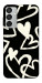 Чехол Black and white hearts для Galaxy M15 5G