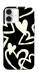 Чехол Black and white hearts для iPhone 16