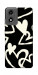 Чехол Black and white hearts для Motorola Moto E14