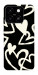 Чехол Black and white hearts для ZTE Blade A55 4G