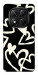 Чехол Black and white hearts для Xiaomi Redmi Note 14 Pro 5G