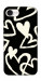 Чехол Black and white hearts для iPhone 16e