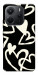 Чехол Black and white hearts для Xiaomi Redmi Note 14 4G (Int. version)