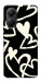 Чехол Black and white hearts для Xiaomi Poco X7 Pro