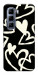 Чохол Black and white hearts для Infinix Hot 50 Pro