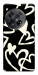 Чехол Black and white hearts для OnePlus 12