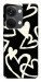 Чехол Black and white hearts для OnePlus Nord 3