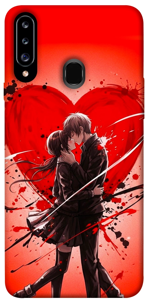 Чехол Dramatic couple для Galaxy A20s (2019)