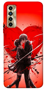Чехол Dramatic couple для TECNO Camon 17P
