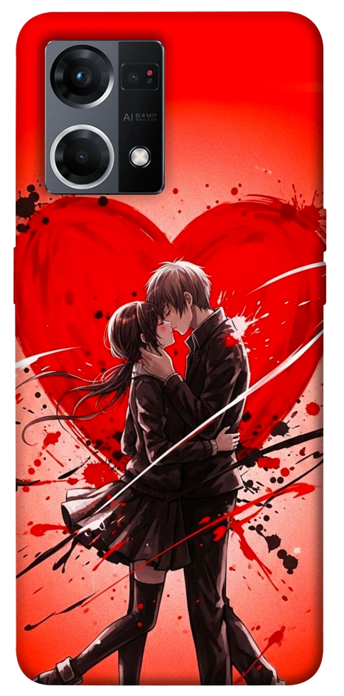 Чехол Dramatic couple для Oppo Reno 7 4G