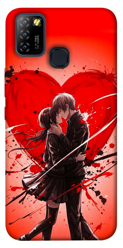 Чехол Dramatic couple для Infinix Hot 10 Lite