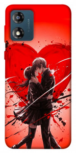 Чехол Dramatic couple для Motorola Moto E13