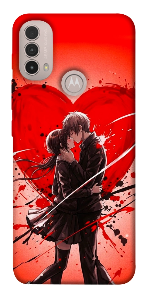 Чехол Dramatic couple для Motorola Moto E40