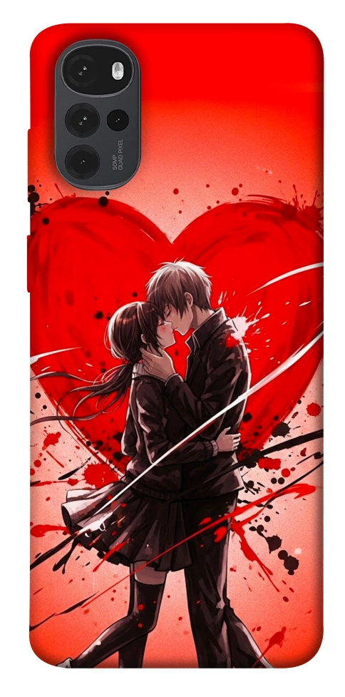 Чехол Dramatic couple для Motorola Moto G22