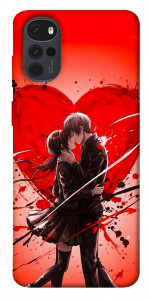 Чохол Dramatic couple для Motorola Moto G22